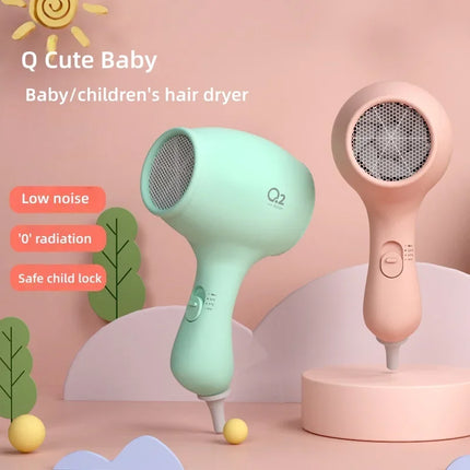 Special Baby Hair Dryer With Silent Negative Ion Soft Wind For Hair Care And Anal Hair Blowing For Infants And Children