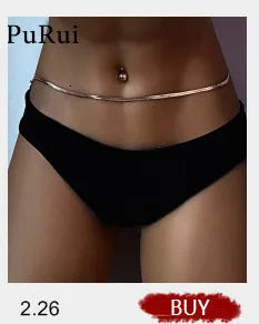 PuRui Korean Romance Imitation Pearl Chain Necklace Back Chain For Women Fashion Long Tassel Pendant Body Chain Wedding Jewelry