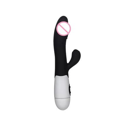Utinta Leptura Silicone G Spot Vibrator Dual Rabbit Vibration AV Massager Clitoris Stimulator Dildo Sex Toys for Women