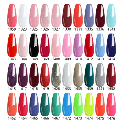 NAILCO 131Colors TPO FREE HEMA Vernis Semi Permanent UV Varnish Gel Nail Polish Nails Art Gel Manicure TOP BASE Varnish Hybrid