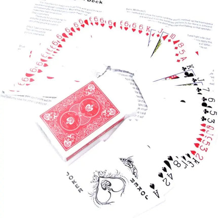 Svengali Deck Magic Gimmick Card Magic Tricks Cards Magician Props Magic Cards Close Up Street Illusion Toy Gift for Kid Child