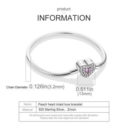 925 Sterling Silver Travel Plane Snake Basic Chain Cat and Moon Bracelet fit Original Charm Beads DIY Women Design Jewelry Party