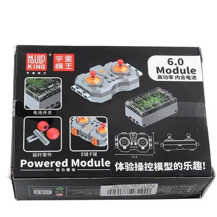 MOC Toy 6 Channel Remote Control 6.0 Powered Module High Power Fast Charge Support APP Control for Car Model Modification
