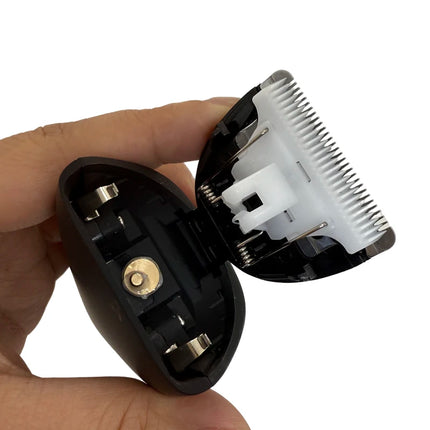 Body Hair Trimmer Shaver for Men Ball Trimmer for Groin Pubic Replaceable Ceramic Blade Waterproof Clippe Replacement Blades