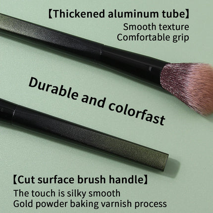 1/2PCS  soft bevel blush brush, highlight brush, contour brush, and smudge brush - a multi-purpose makeup brush tool