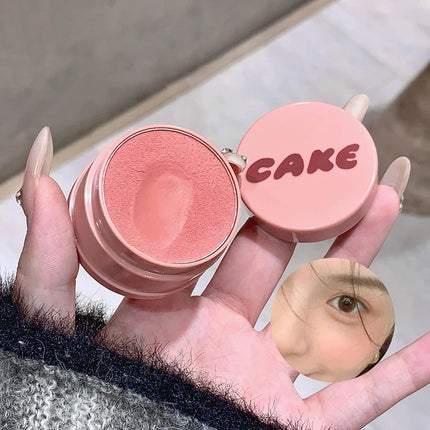 Blush Powder Palette Mashed Potato Natural Matte Brighten Skin Milk Peach Pink Purple Apricot Rubor Rouge Blusher Korean Makeup