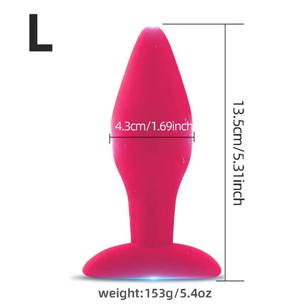 Silicone Plug Anal Butt Plug Analplug Dilator Dildo Prosate Massager Adult Games Sexy Toys for Men Women Couples Female Sex Shop