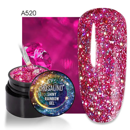 ROSALIND 5ML Painting Gel Nail Polish Nail Art Design Varnishes Stamping Polish Semi Permanent Gels Top Coat Manicure Lacquer