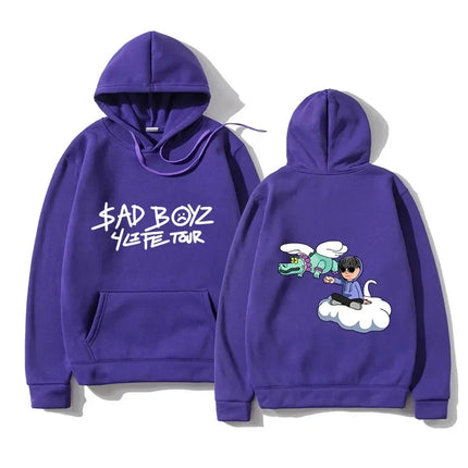 2024Player Corridos Tumbados Hoodies Men Fashion Sadboyz Long Sleeve Sweatshirts Women Cool Casual Harajuku Streetwear Pullovers