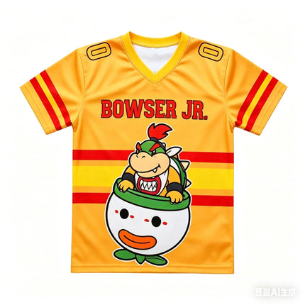 2026 Summer Princess Peach Retro Cosplay T-shirt Men's Oversized Short-sleeved Family Unisex 3D Printed Children's Sports Shirt