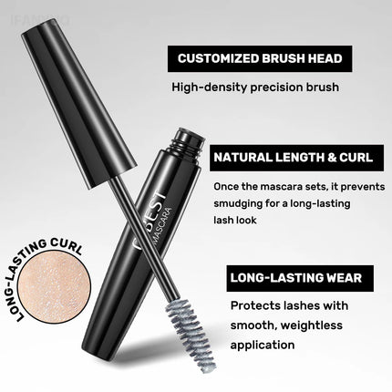 5 Colors Diamond Shimmering Mascara Long Lasting Makeup 3D Volume Eyelashes Curling Glitter Mascara Eye Lash Female Cosmetic