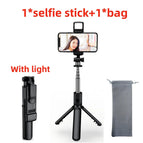 With light and bag