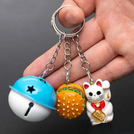 Metal Keychain Kits Metal Key Ring with Jump Rings/Lobster Clasp/Screw Pins Connector Accessories for DIY Jewelry Making