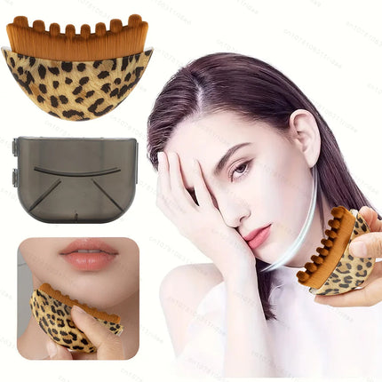 Lymphatic Contouring Facial Brush Chin Sculpting Shaper Tools Anti-puffing Face Lifting Fit Lymphatic Drainage Massager Body Spa