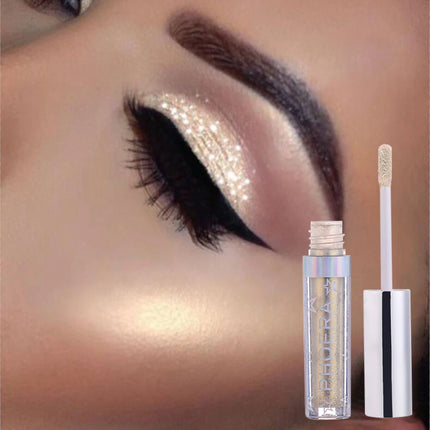 PHOERA Metallic Eye Shadow Diamond Shiny Eye Liner Pen Eyeshadow Long Lasting Shimmer Pigmented Eye Shadow Maquillaje
