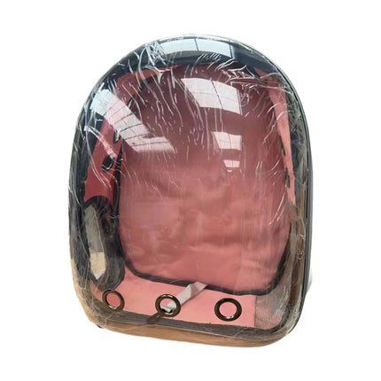 Cat Backpack Carrier with 360° Transparent Bubble and Breathable Design – Spacious Lightweight Travel Bag for Outdoor Adventures