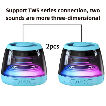 M2 Magnetic Bluetooth Speaker RGB Mini Portable Speaker Magnetic Phone Holder Ring Wireless Sound Box Bluetooth Speaker Tower