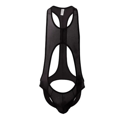 Sexy Men Jockstrap Boxer Leotard Breathable Underwear Leotard Wrestling Singlet Open Butt Bodysuit Sportswear Swimwear Bikini