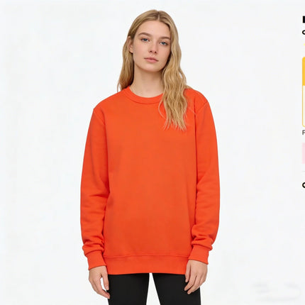 Korean version autumn women's comfortable loose T-shirt, women's fashionable casual daily pullover, women's warm long sleeved