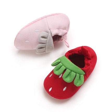 Baby First Walking Shoes Fashion Cartoon Crib Shoes Soft Slip-on Sneakers for Infant Boys Girls