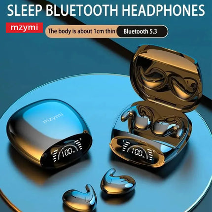 MZYMI MD528 Sleep Earbuds Wireless Invisible Earbuds Noise Cancelling Headsets Hifi Stereo Sound Sport Headphones for Xiaomi