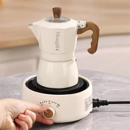 Electric Cookware Heating Base 500W Electric Heater Coffee Stove Home Manual Adjustable temperature Cooking Heater