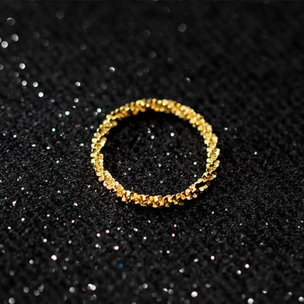 2mm Thin Stainless Steel Flexible Ring Wedding Band for Women Girl Size 5-10