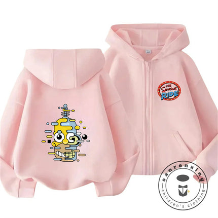 Trendy The Simpsons Cartoon Zip Up Hoodie Autumn Winter Kids Boys Girls Cute Kawaii New Children Hooded Sweatshirt 3 14 Years