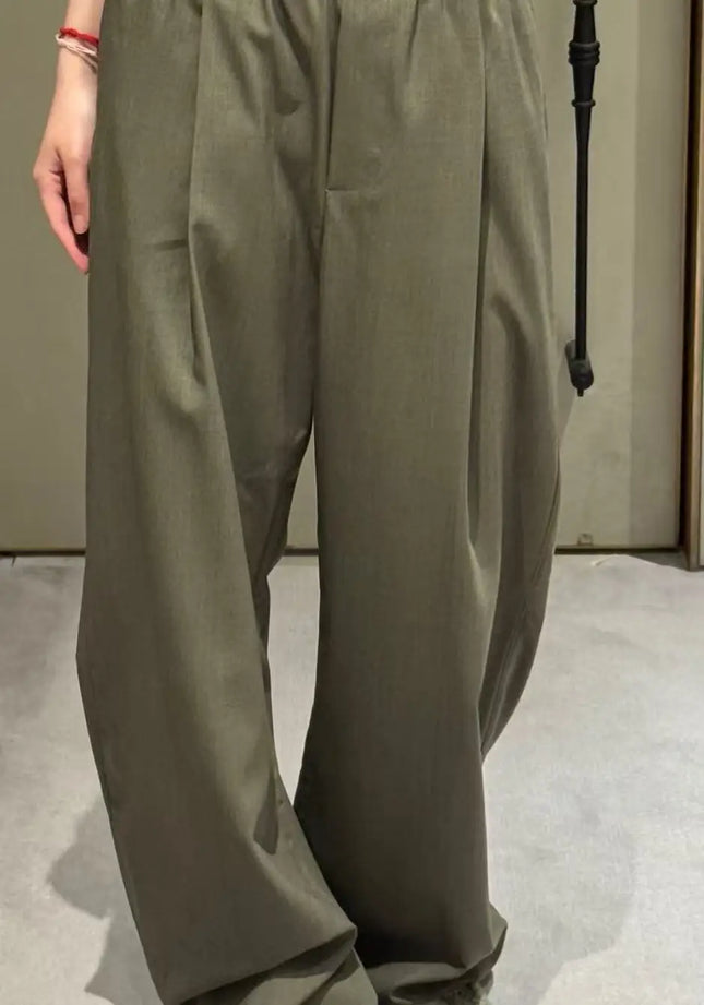 women classic fine wool pants