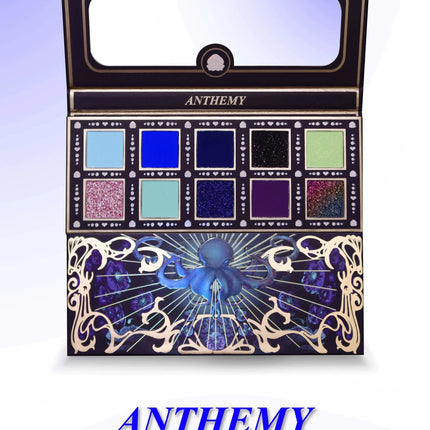 Anthemy 12 Color Eyeshadow Palette Backlight Butterfly Matte Chameleon High Pigmented Shimmer Flash Spotlight Eye shadow