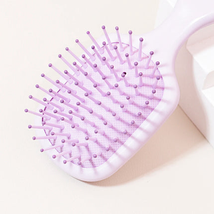 1pc air cushion comb mini portable lovely massage cartoon comb straight hair comb hairdressing tool Special for real hair wigs