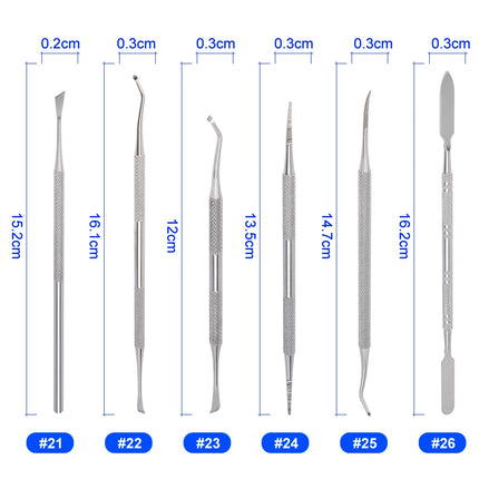 1pcs Tartar Scraper Scaler Plaque Remover Dental Mirror Teeth Pick Spatula Dentist Hygiene Oral Care Kit Tooth Cleaning Tool