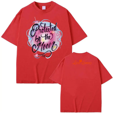 Zara Larsson Midnight Sun Global Tour Merch T-Shirt Men Women Album Poster Graphic Print Cotton Tees Neck Loose Oversized Tops