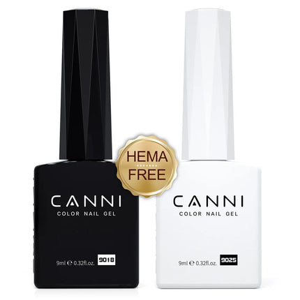 6pcs/kit CANNI TPO FREE HEMA FREE Halloween Nails Color Set Dark Red Semi Permanent Soak off UV LED Gel Varnish Christmas Gift
