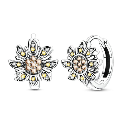 2025 New 925 Sterling Silver Earrings Simple Bow Strawberry Butterfly Hoop Stud Earrings for Wedding Party Women Jewelry Girls
