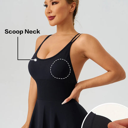 Summer Tennis Wear Womens Dresses Sportswear Woman Gym Dresses Bra Jumpsuit Shorts Leggings Women's Tracksuit Sport Yoga Clothes