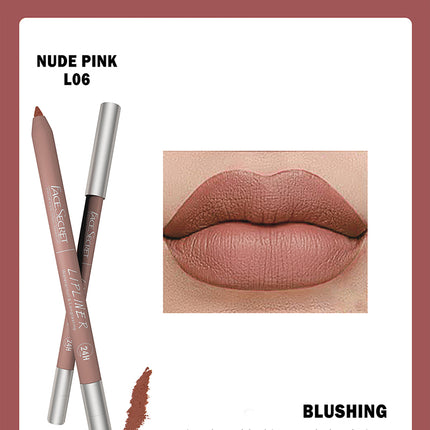 12 Color Waterproof Lip Liner Pencil , Long-Lasting,Velvet Weightless Precise Liner with Super Soft Blendable Texture Matte Soft