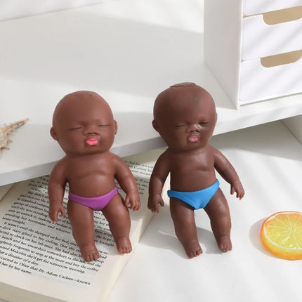 2026Creative decompression artifact Natasha doll TPR palm small doll slow rebound doll Heiwa decompression pinchmusicsquishy toy