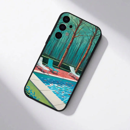 David Hockney Art For Samsung Phone Case S26,S25,S24,S21,S22,S23,S30,Ultra,S20,Plus,Fe,Lite,5G Black Cover