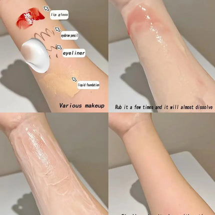 makeup remover is hydrophilic and oil-friendly, removes makeup gently without tightening makeup remover