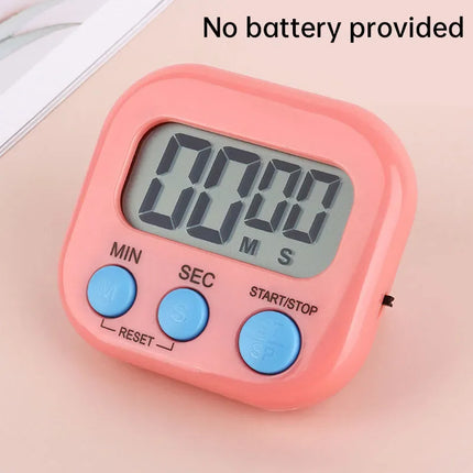 Kitchen Timer Magnetic LCD Digital Countdown Timer Cooking Timer Alarm Clock Home Kitchen Accessories