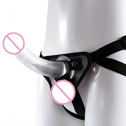 Strap on Dildo Panties Wearable Massager Penis Penetration Suction Cup Anal Toy for G-spot Stimulation for Lesbians and Couples