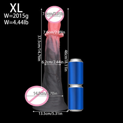 Liquid Silicone Long Horse Dildo Strap On Thick Penis Masturbator Adult Toy Anal Dildo Vaginal Stimulation Sex Toys Sex Shop 18+