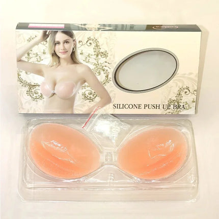 Waterproof Silicone Bra Invisible Strapless Breast Patch Breathable Underwear for Women Comfortable Home Clothes Intimate Wear