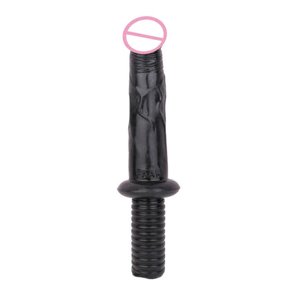 SXXY Soft Double Layer Dildo With Handle Silicone Skin Touch Handle Butt Plug Long Male Female Masturbator Sex Toys Sexshop