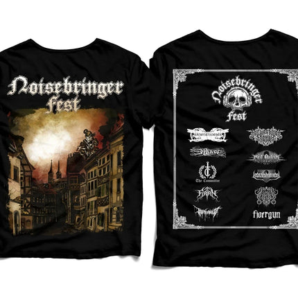 Rock Punk Tops Gothic Dark Heavy Metal T-shirt Kanonenfieber Pirnt Oversized Casual Cotton Streetwear Female Male Clothes Unisex