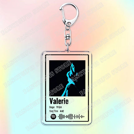 TV Girl Songs Keychains for Women Accessories Bag Cigarettes Out The Window Lovers Rock Not Allowed Keying Jewelry Fans Gifts