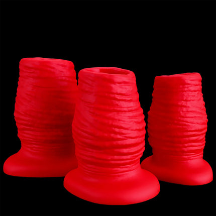 Butt Plug Huge Hollow Anal Plug Silicone Butt Plug Anal Speculum Ass Plug Anus Enema Flushing Sex Toys For Women Men Ass Dilator
