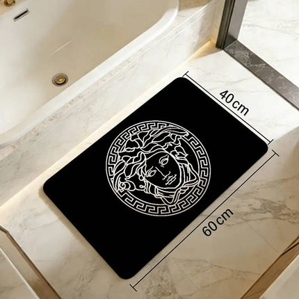 Fashion And Luxury V-Versace Entrance Door Mat Nordic Style Home Doormat Bathroom-Toilet Mats Bedroom Hotel Decor Mat