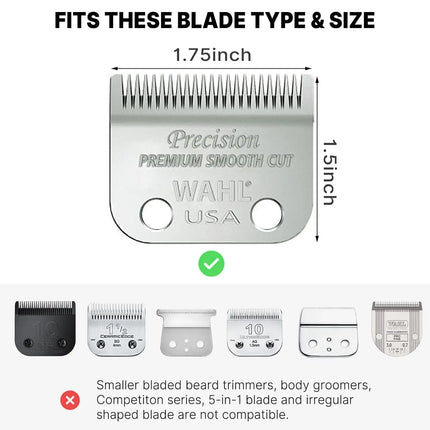 10 Pcs Set Professional Standard Clipper Attachments Guard Guide Combs Compatible with Most Wahl Hair Clippers